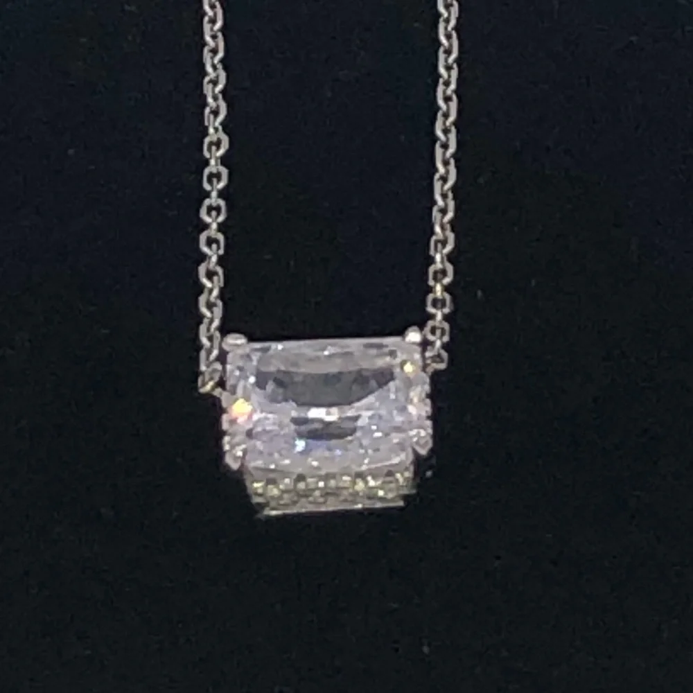 1.75ct Radiant Cut Necklace